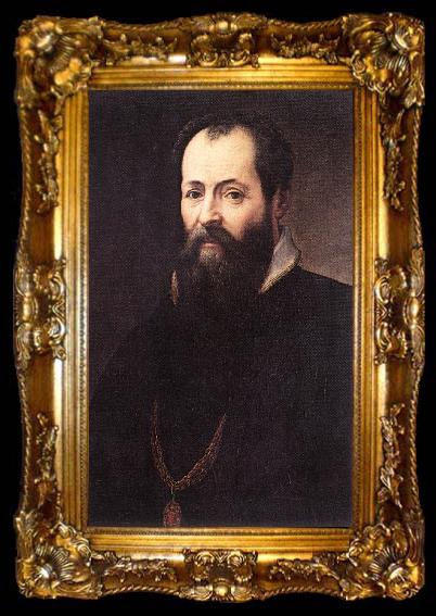 framed  VASARI, Giorgio Self-portrait (detail) et, ta009-2